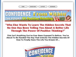 Go to: Confidence From Within - The Power Of Positive Thinking.