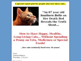 Go to: Cat Health Secrets.
