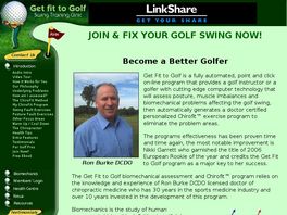 Go to: Get Fit To Golf - Fixes Your Swing & Golf Biomechanics