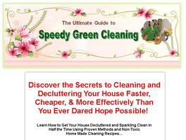 Go to: The Ultimate Guide To Speedy Green Cleaning!