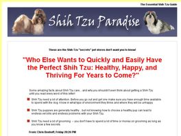 Go to: The Essential Shih Tzu Guide