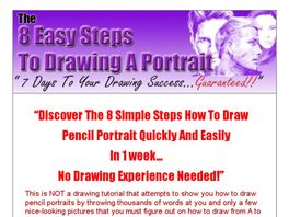 Go to: How To Draw Pencil Portraits Quickly And Easily In 7 Days!
