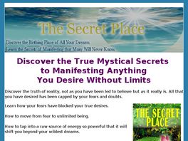 Go to: Secret Place Manifesting Ecourse