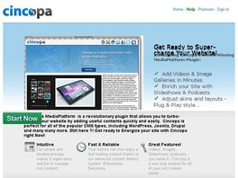 Go to: Cincopa - The Ultimate Sales Boosting Tool For Your Site!