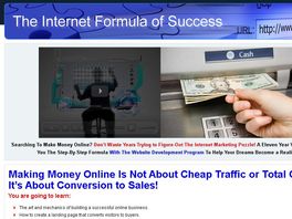 Go to: Internet Formula Of Success - The Hottest New Affiliate Program.