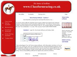 Go to: Horse Racing Software