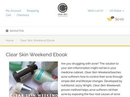 Go to: Clear Skin Weekend Ebook