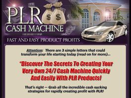 Go to: PLRCashMachineOnVideo.com - Make Money With PLR Products.