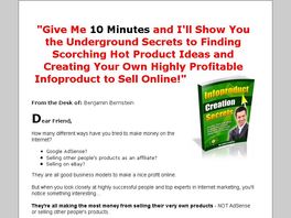 Go to: Infoproduct Creation Secrets