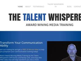 Go to: Award Winning Speaker And Media Course