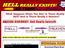 Go to: Hell Really Exists