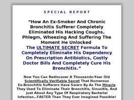 Go to: Relieve Your Bronchitis Natural Remedy.