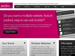 Go to: Jacobo Online Web Builder, Build Multiple Pro Websites In Minutes