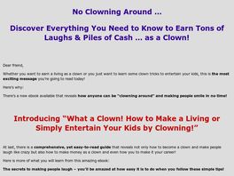 Go to: How To Make A Living Or Simply Entertain Your Kids By Clowning!