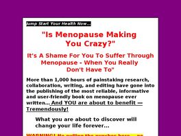 Go to: How To Conquer Menopause