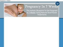 Go to: Pregnant In 7 Weeks - 75% Commissions!