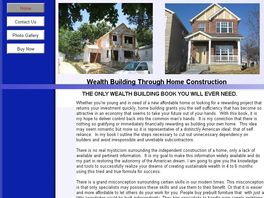 Go to: Wealth Building Through Home Construction