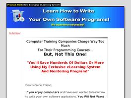 Go to: Learn How To Write Your Own Software!