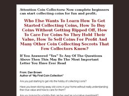 Go to: My First Coin Collection.