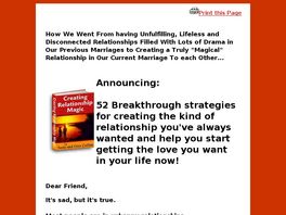 Go to: Creating Relationship Magic Ebook(r.