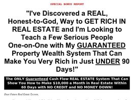 Go to: Commercial Real Estate Cash Flow System