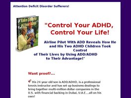 Go to: Control Your Add/adhd, Control Your Life!