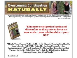 Go to: Overcoming Constipation Naturally.