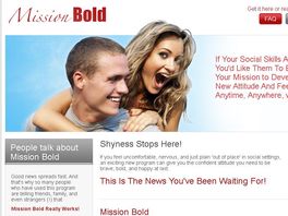 Go to: Missionbold: Overcome Shyness Permanently