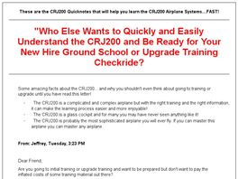 Go to: The Crj200 Quicknotes Study Guide with Crj700 Differences