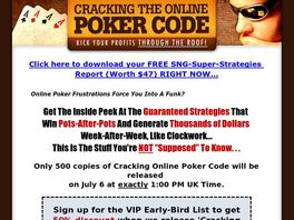 Go to: Cracking The Online Poker Code.