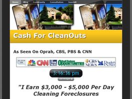 Go to: Get Paid To Cleanout Foreclosed Homes For Mortgage Co.'s & Banks