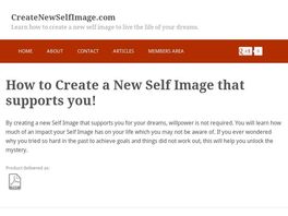 Go to: How To Create A New Self Image That Supports You