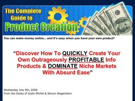 Go to: The Complete Guide To Product Creation.