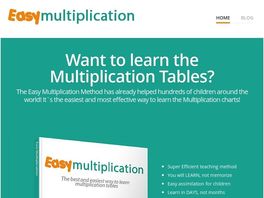 Go to: Easy Multiplication Method