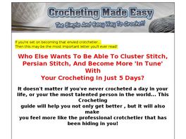 Go to: Crocheting Made Simple.