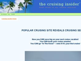 Go to: Cruiseguide 2011 - $9 Product, 50% Commission!