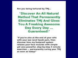 Go to: Cure For Tmj, Bruxing And Tooth Grinding - Blue Heron Health News