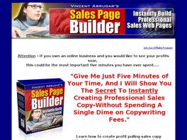 Go to: Write Your Sales Letters In Minutes.