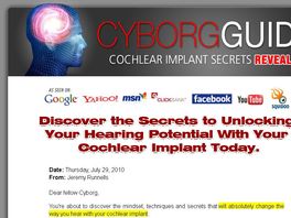 Go to: Cyborg Guide: Cochlear Implant Secrets Revealed