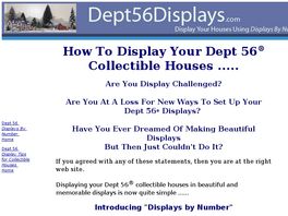 Go to: Displaying Your Collectible Houses.