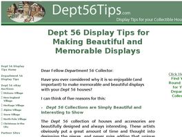 Go to: Display Tips For Your Collectible Houses.