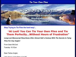 Go to: How To Tie Flies Home Study Course.