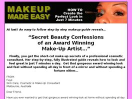 Go to: Make-Up Made Easy - How To Create The Perfect Look In Just 7 Minutes.