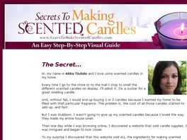 Go to: Secrets To Making Scented Candles