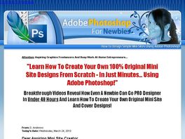 Go to: Adobe Photo Shop For Newbies