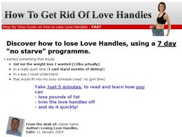 Go to: How To Lose Love Handles - Fast.