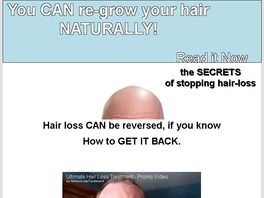 Go to: Hair Loss E-book: Getting It Back-a Magic Formula For Stopping Hair...