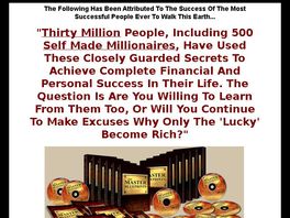 Go to: The Master Blueprint