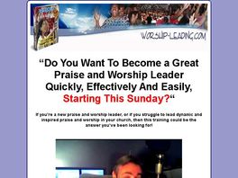 Go to: The Complete Praise & Worship Leader Training Course
