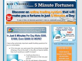 Go to: 5 Minute Fortunes - Earn 50% Profits (Recurring Income.